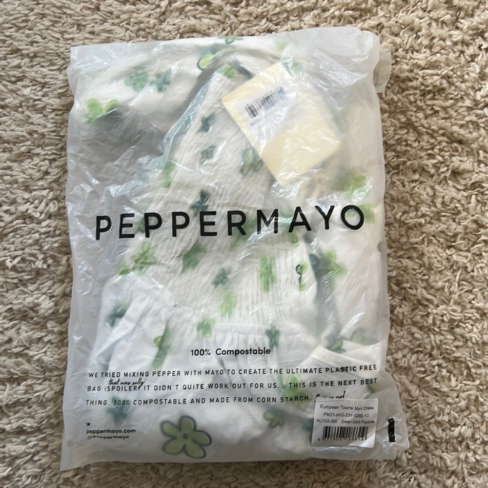 Brand new peppermayo mini dress